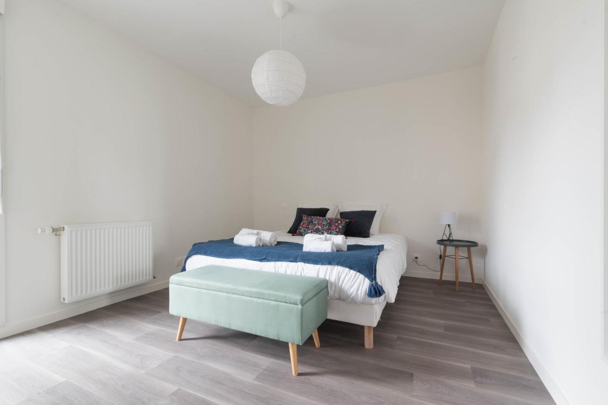 NATHAN - Appartement proche gare, arrivée 24 24 Le Mans Extérieur photo
