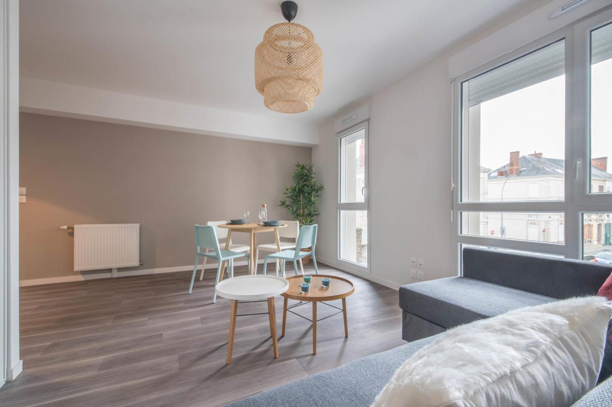 NATHAN - Appartement proche gare, arrivée 24 24 Le Mans Extérieur photo