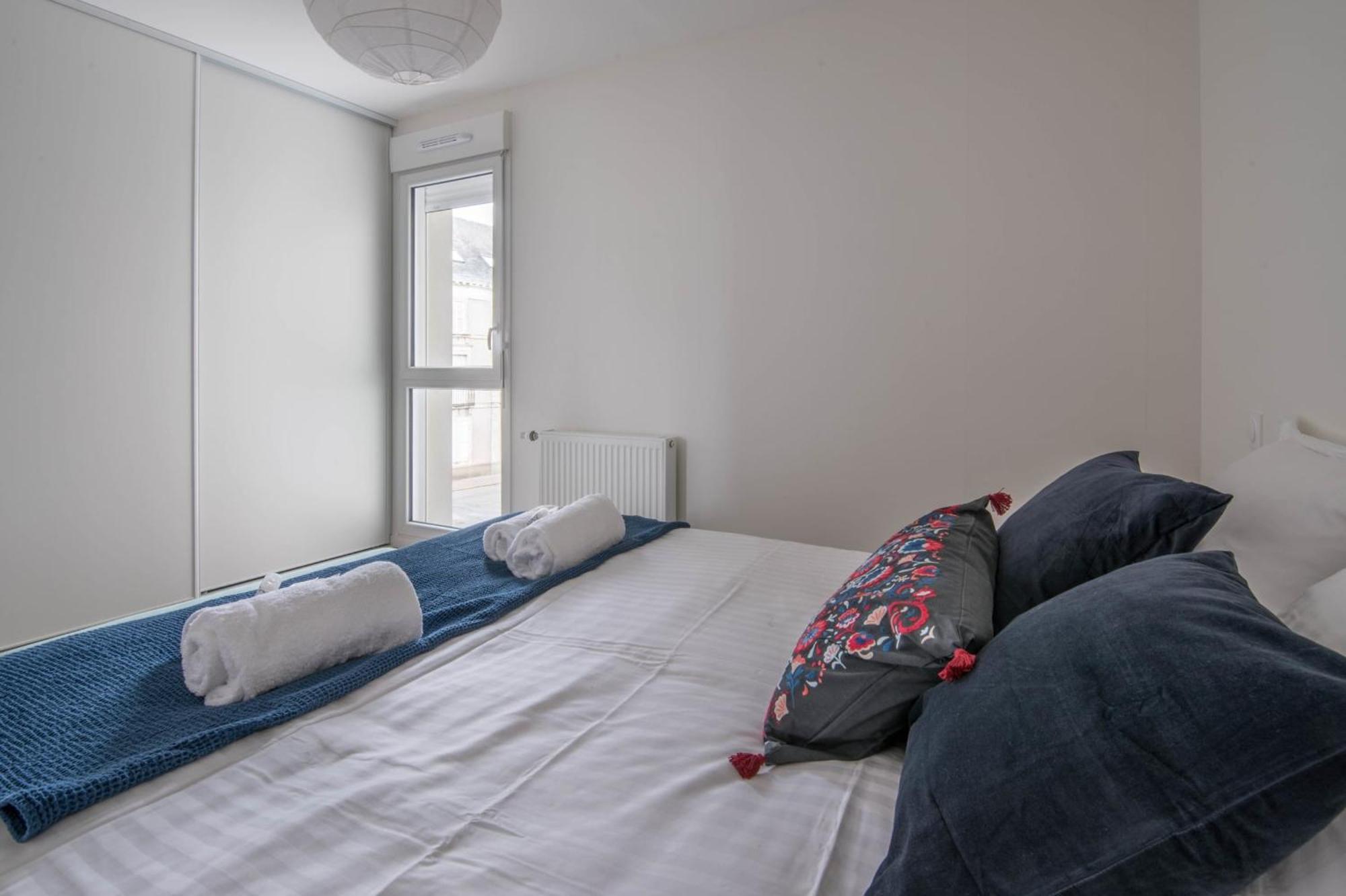 NATHAN - Appartement proche gare, arrivée 24 24 Le Mans Extérieur photo